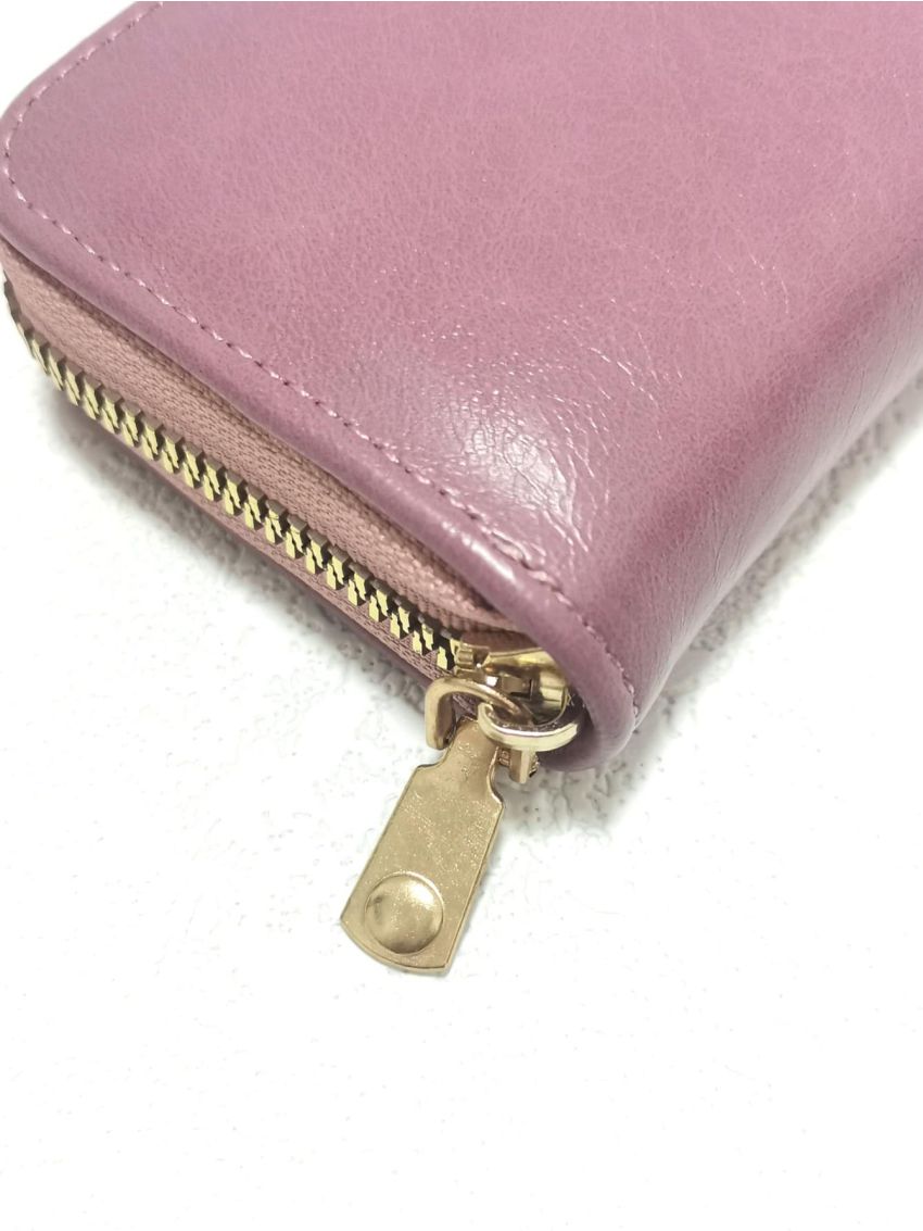 Minimalist Zipper Around Card Holder