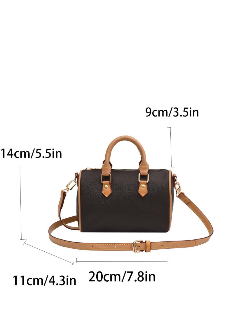 Mini Studded Decor Boston Bag