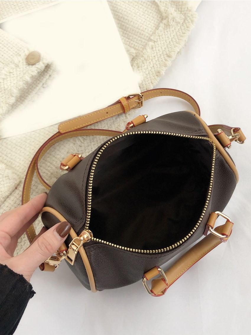 Mini Studded Decor Boston Bag