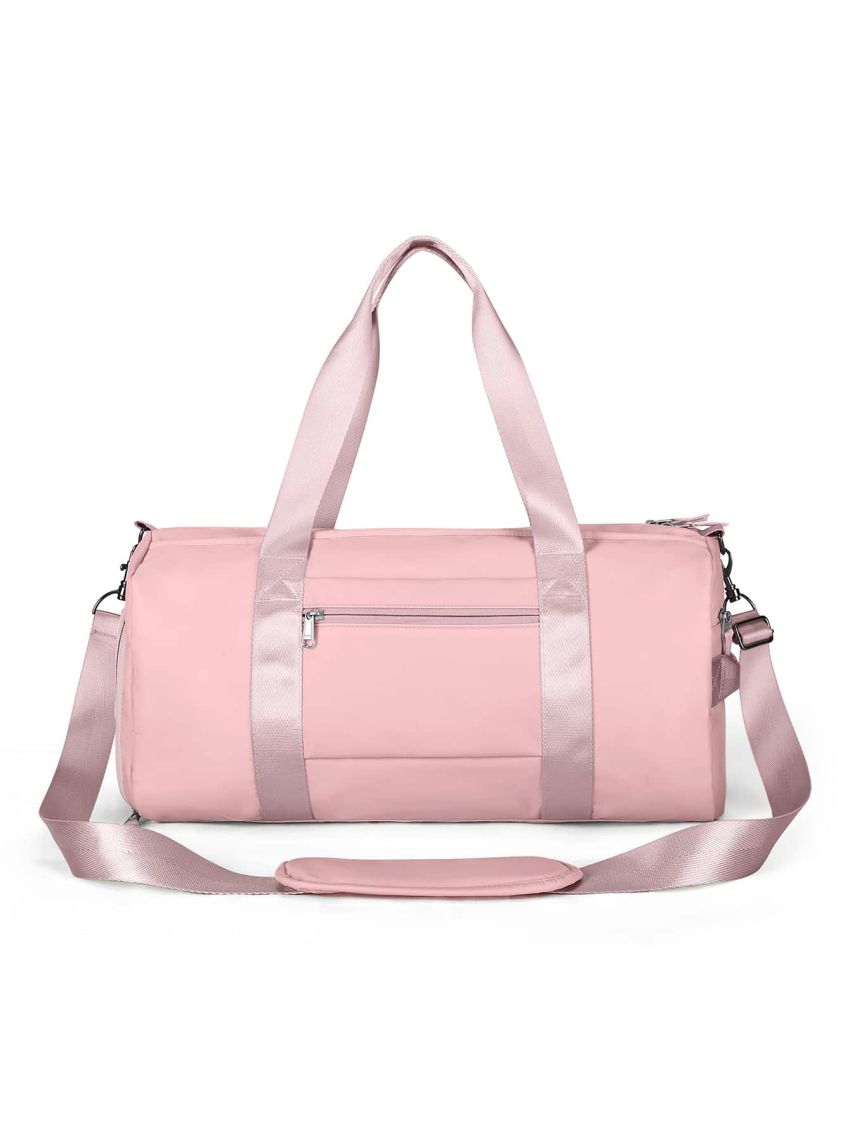 Letter Patch Decor Travel Bag