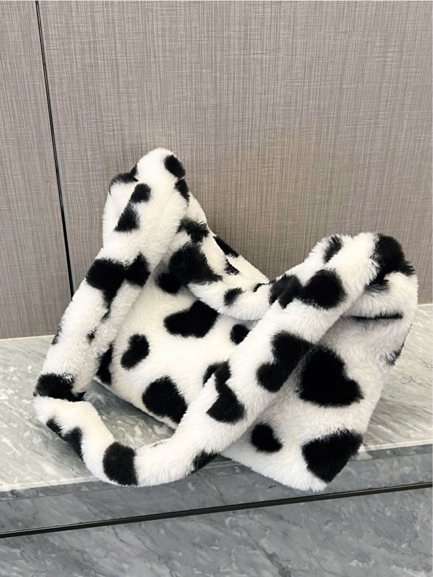 Heart Graphic Hobo Bag