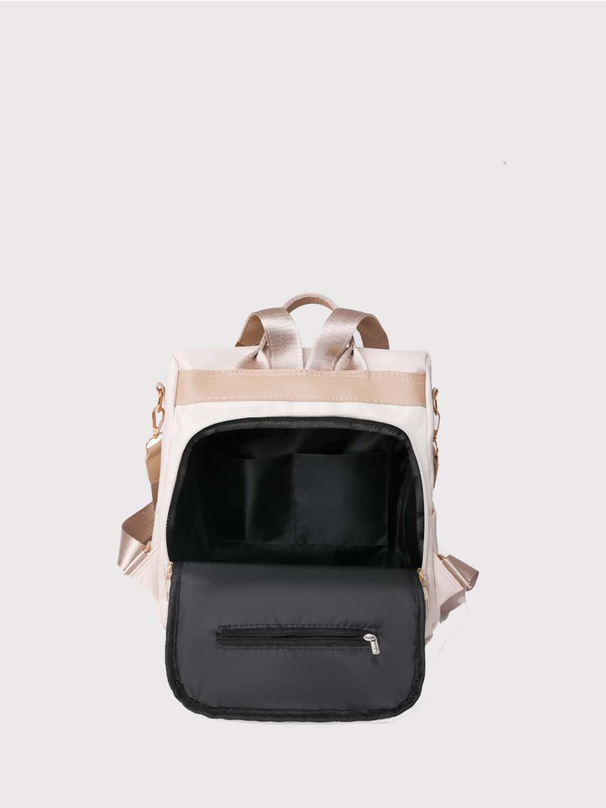 Tassel Decor Functional Backpack