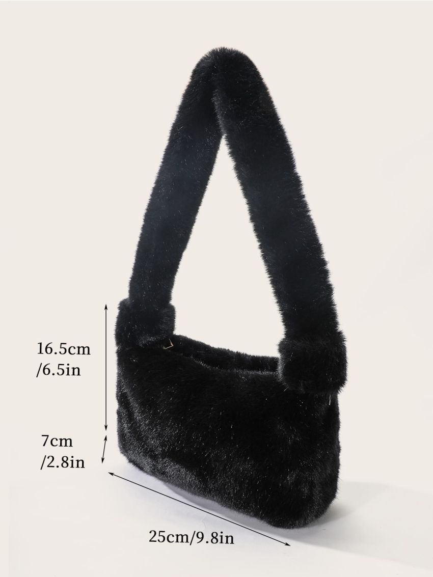 Minimalist Fluffy Square Bag