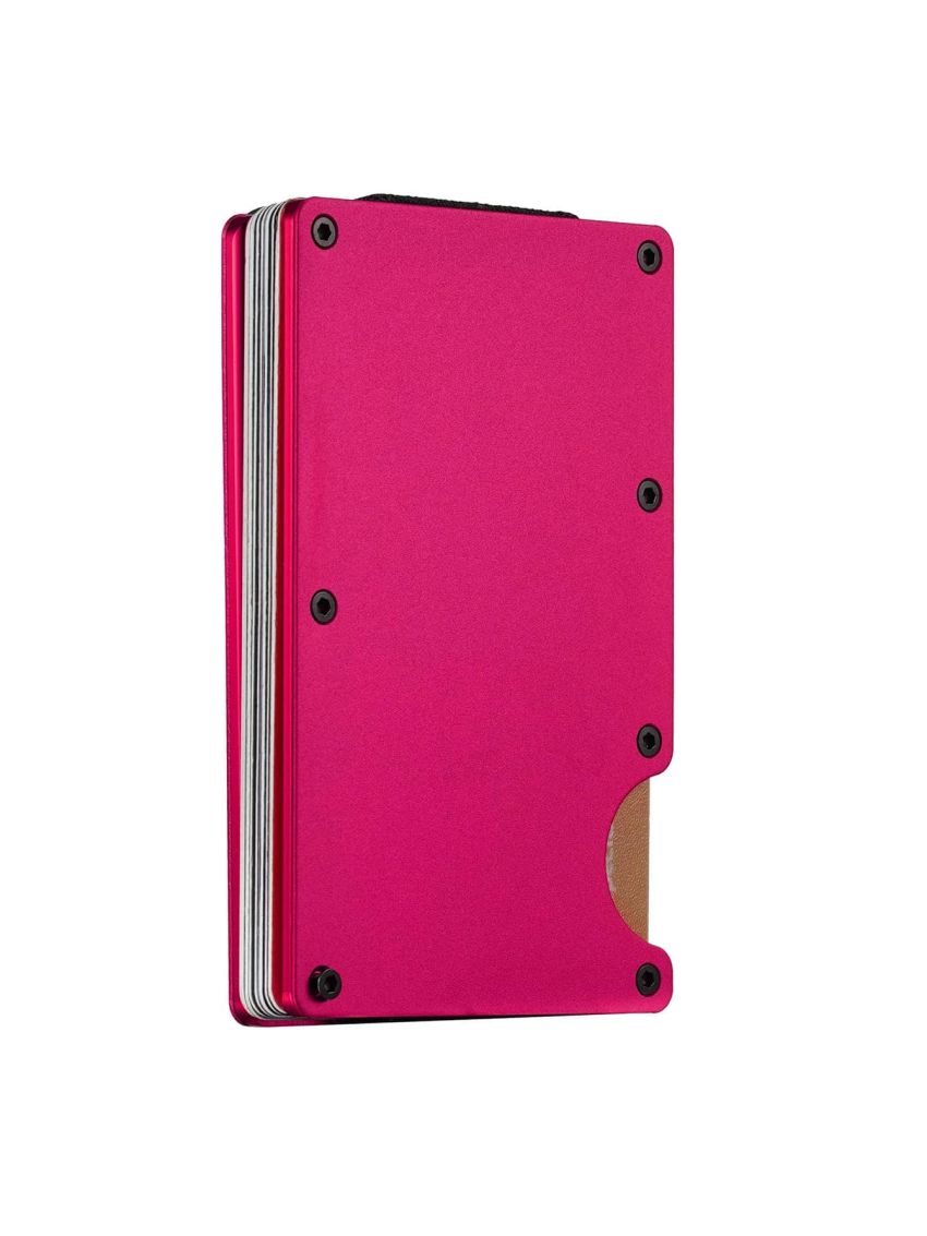Neon Pink Card Holder