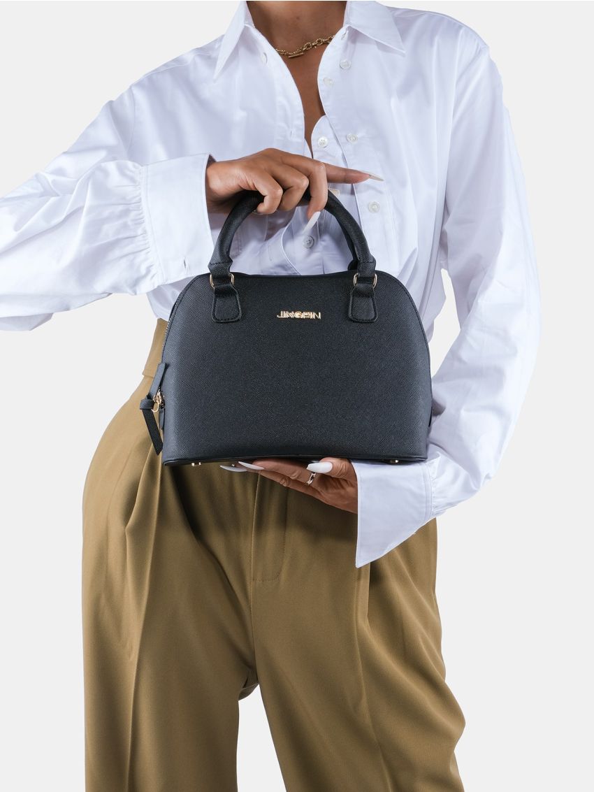 Metal Letter Decor Dome Bag