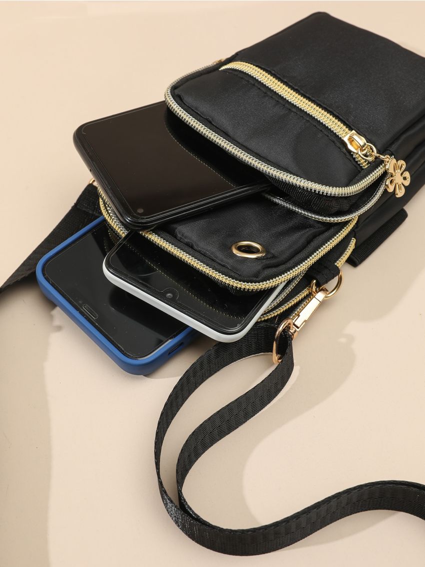 Minimalist Zip Front Phone Wallet