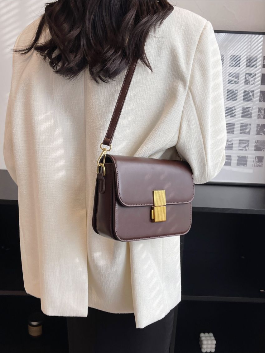 Mini Metal Decor Square Bag