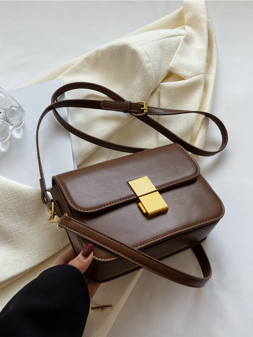 Mini Metal Decor Square Bag