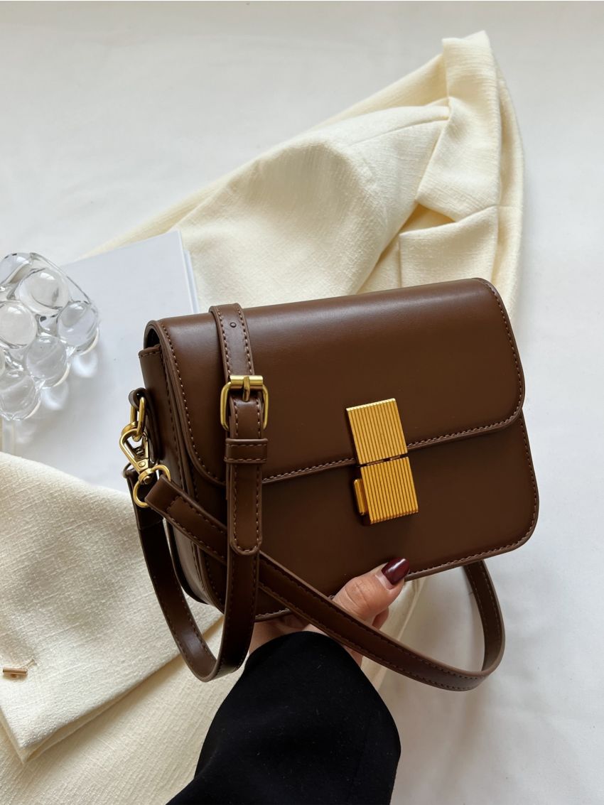 Mini Metal Decor Square Bag