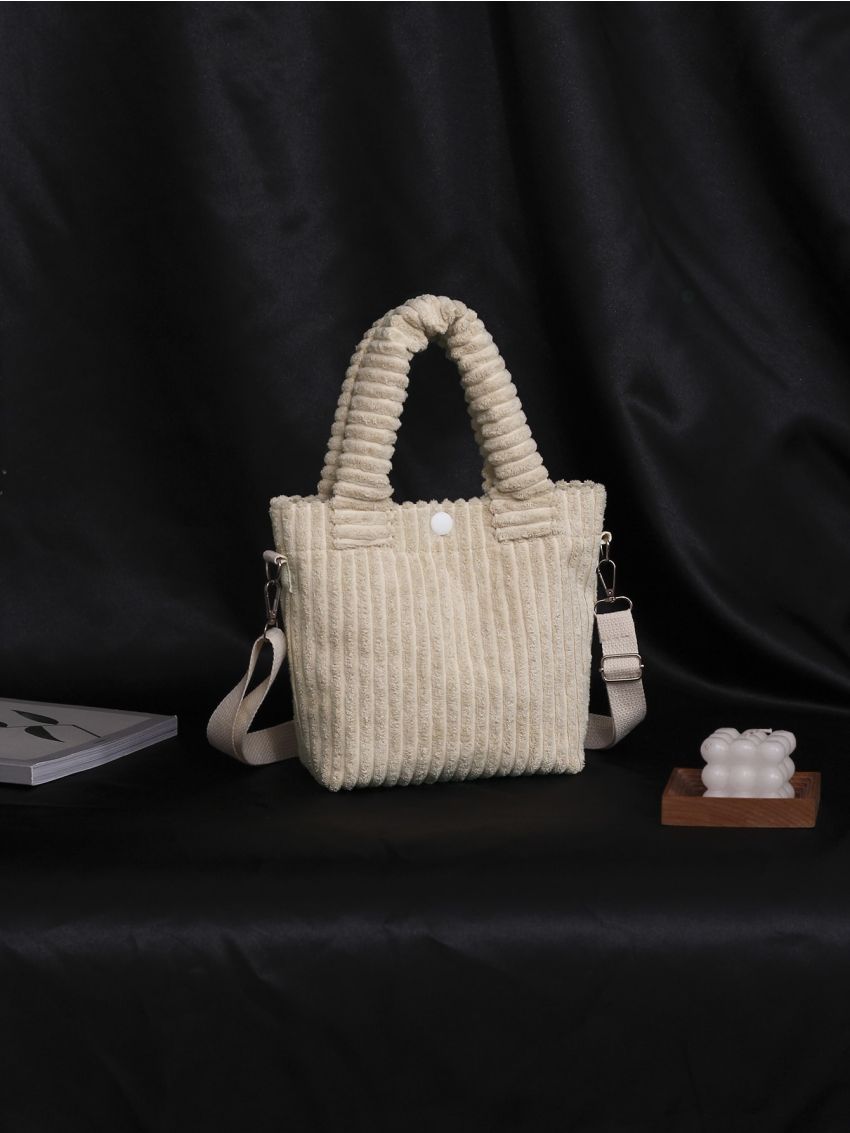 Mini Corduroy Square Bag