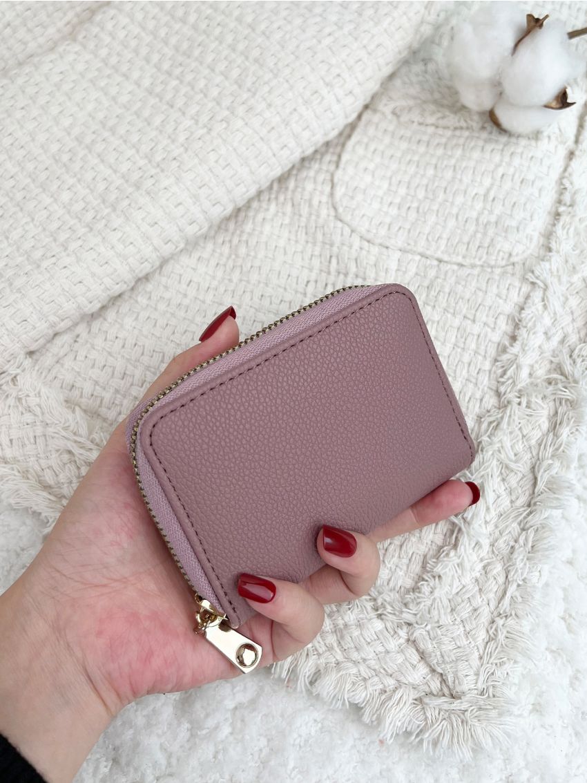 Litchi Embossed Card Holder Multi-Card Card Organizer For Storage Credit Cards