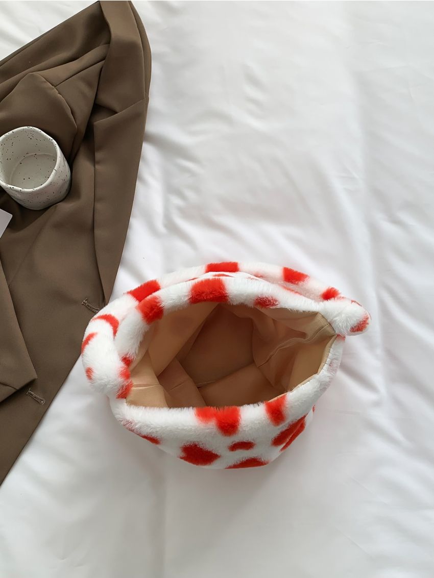 Heart Graphic Hobo Bag