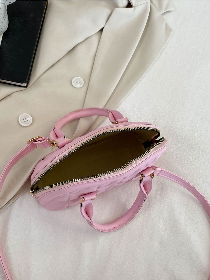 Minimalist Quilted Dome Bag