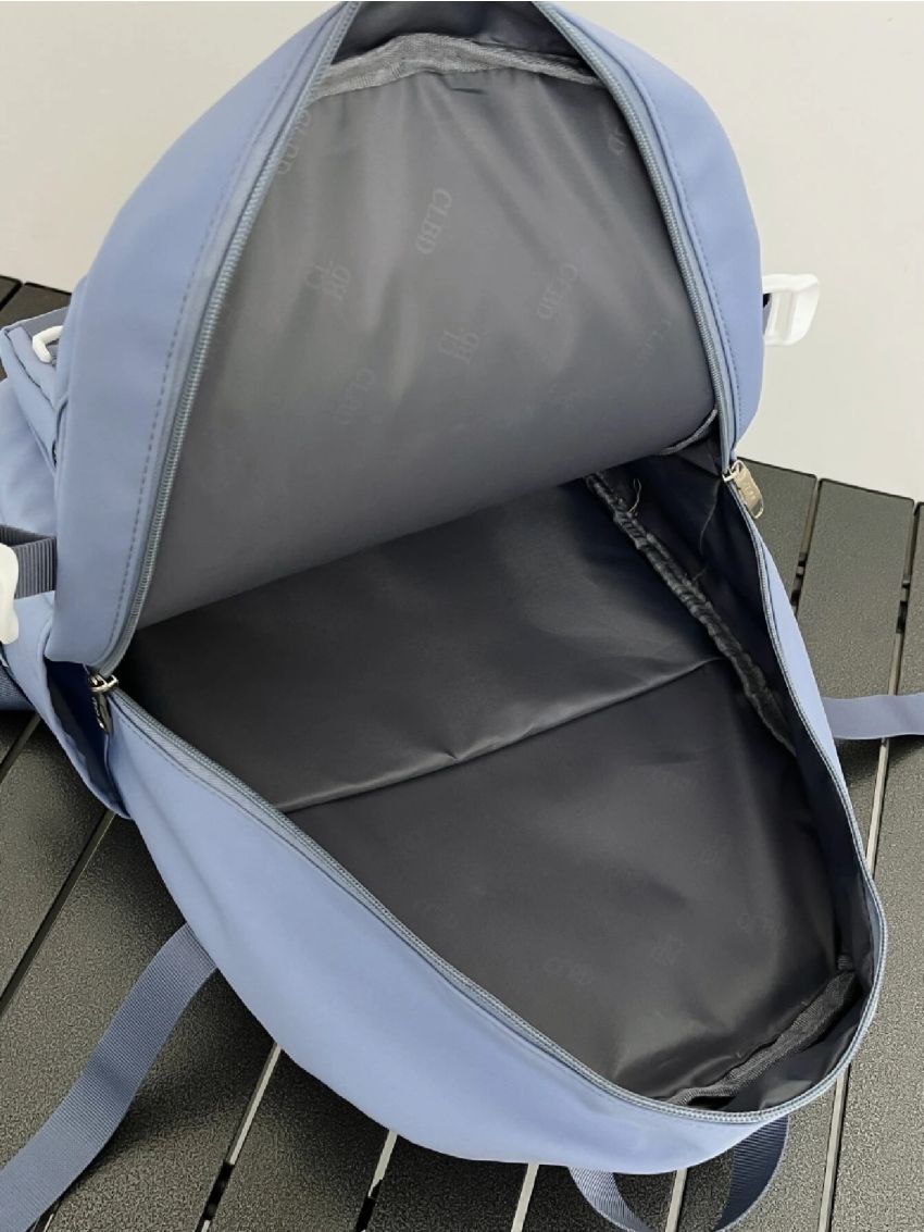 Letter Patch Functional Backpack