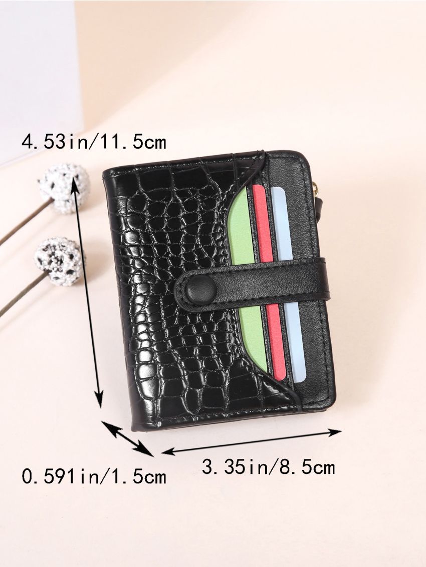 Crocodile Embossed Card Holder