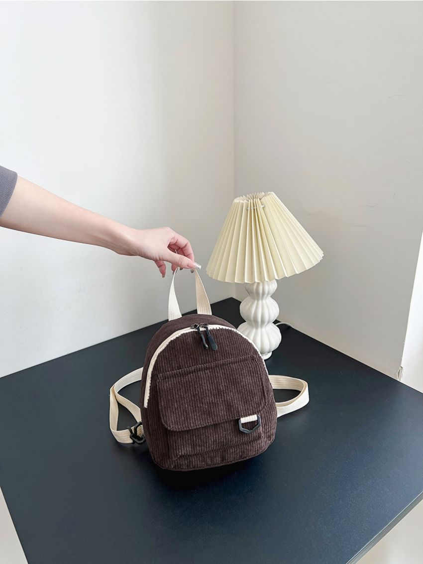 Mini Minimalist Zipper Classic Backpack