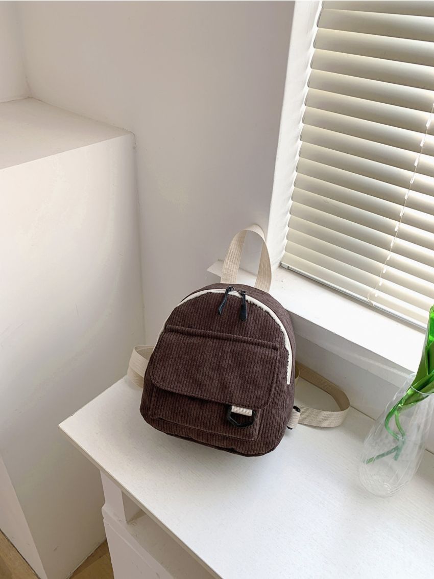 Mini Minimalist Zipper Classic Backpack