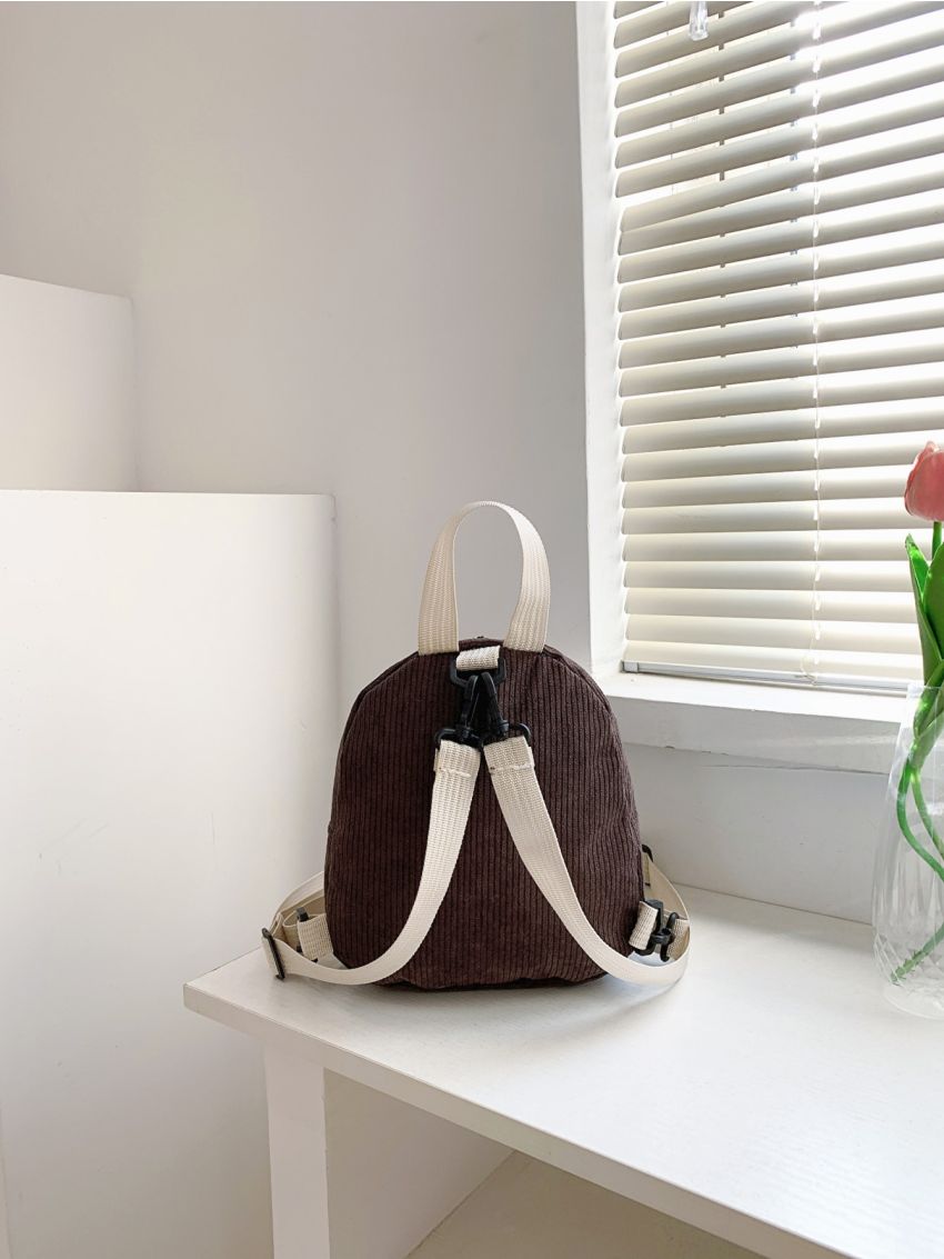 Mini Minimalist Zipper Classic Backpack