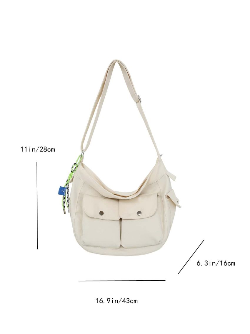 Multi-compartment Hobo Bag