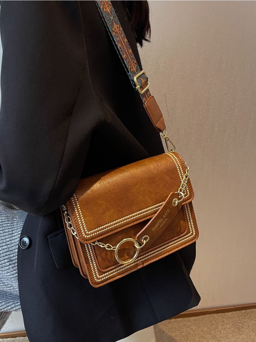 Mini Minimalist Flap Square Bag