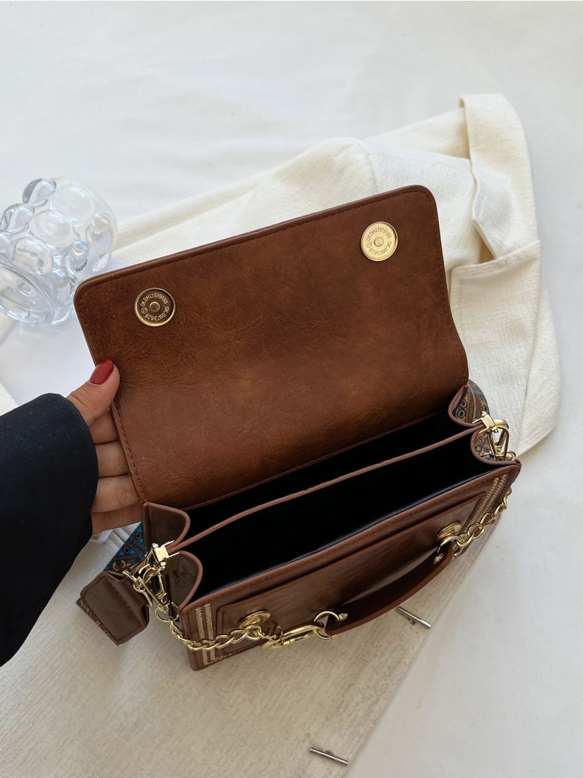 Mini Minimalist Flap Square Bag