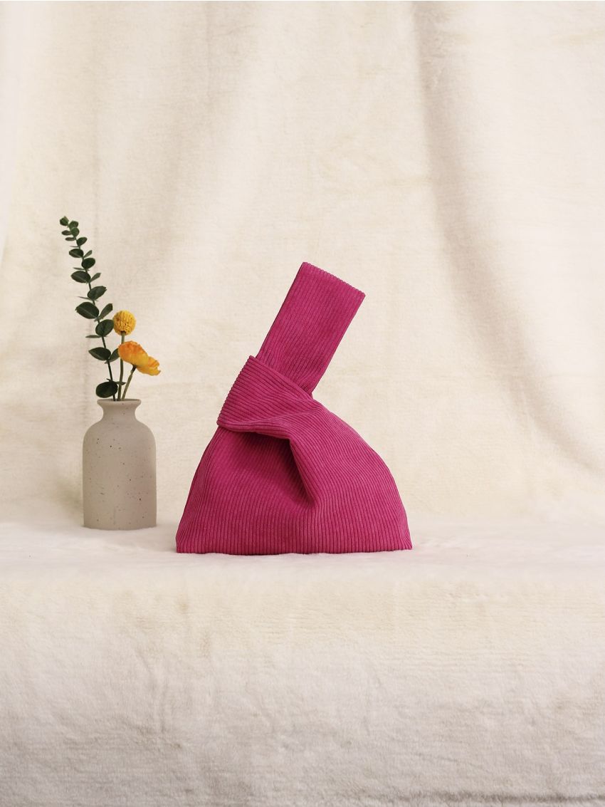 Minimalist Textured Square Bag