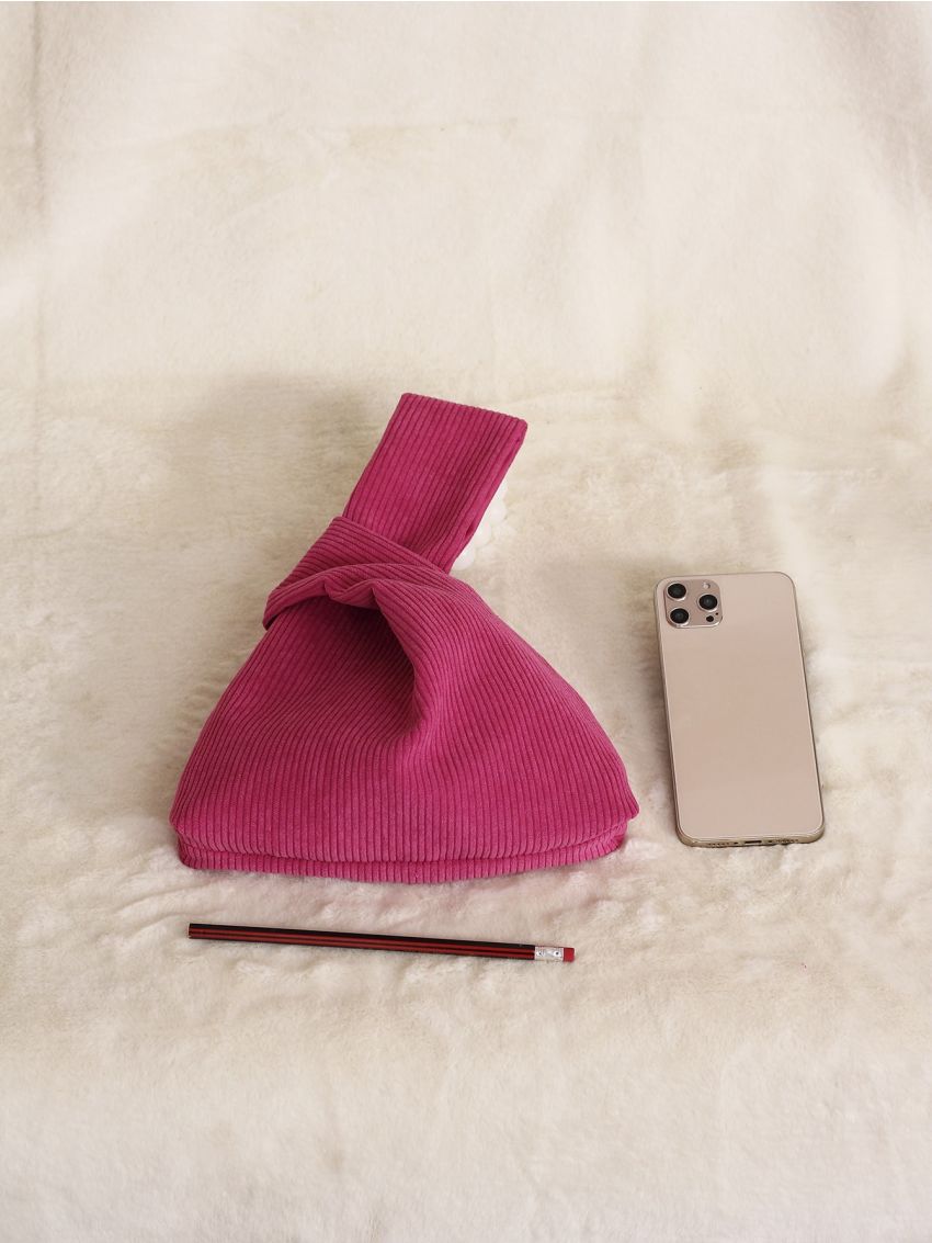 Minimalist Textured Square Bag