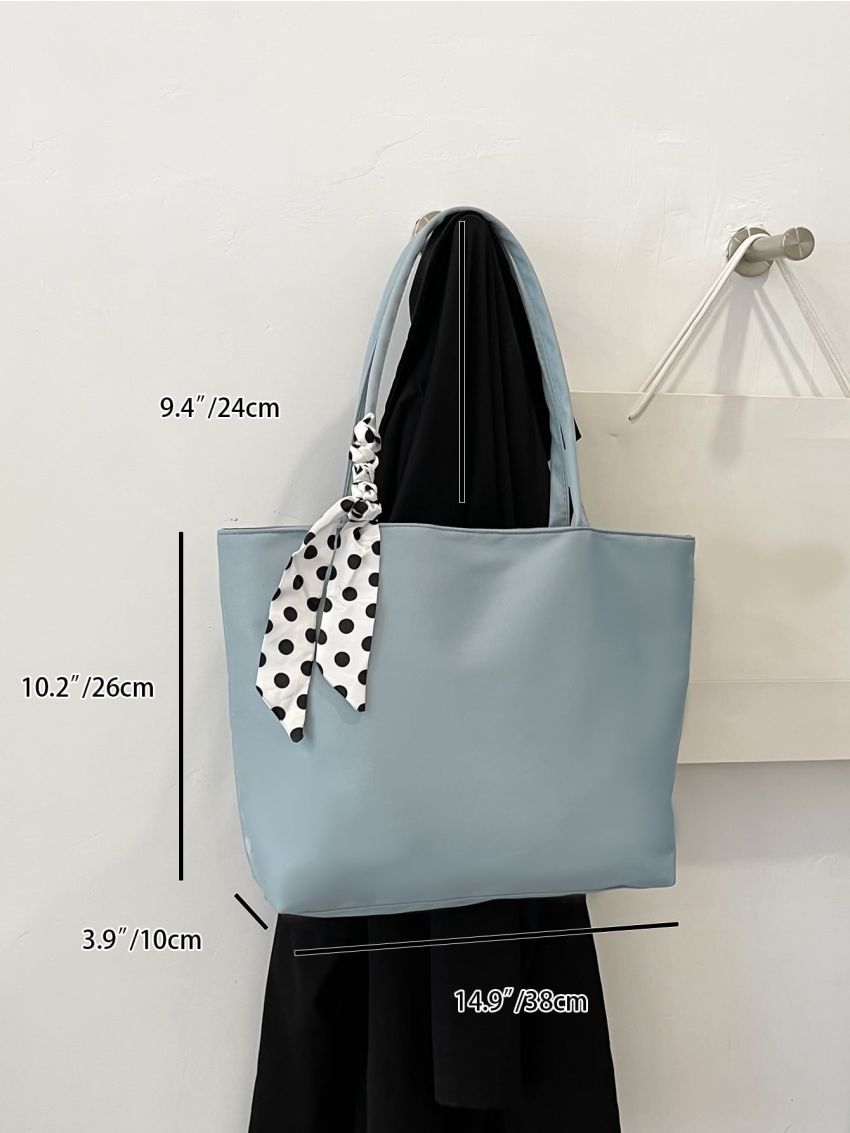 Twilly Scarf Decor Shopper Bag