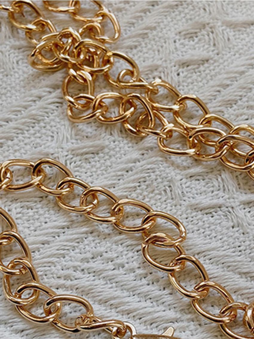 Mini Argyle Pattern Square Bag