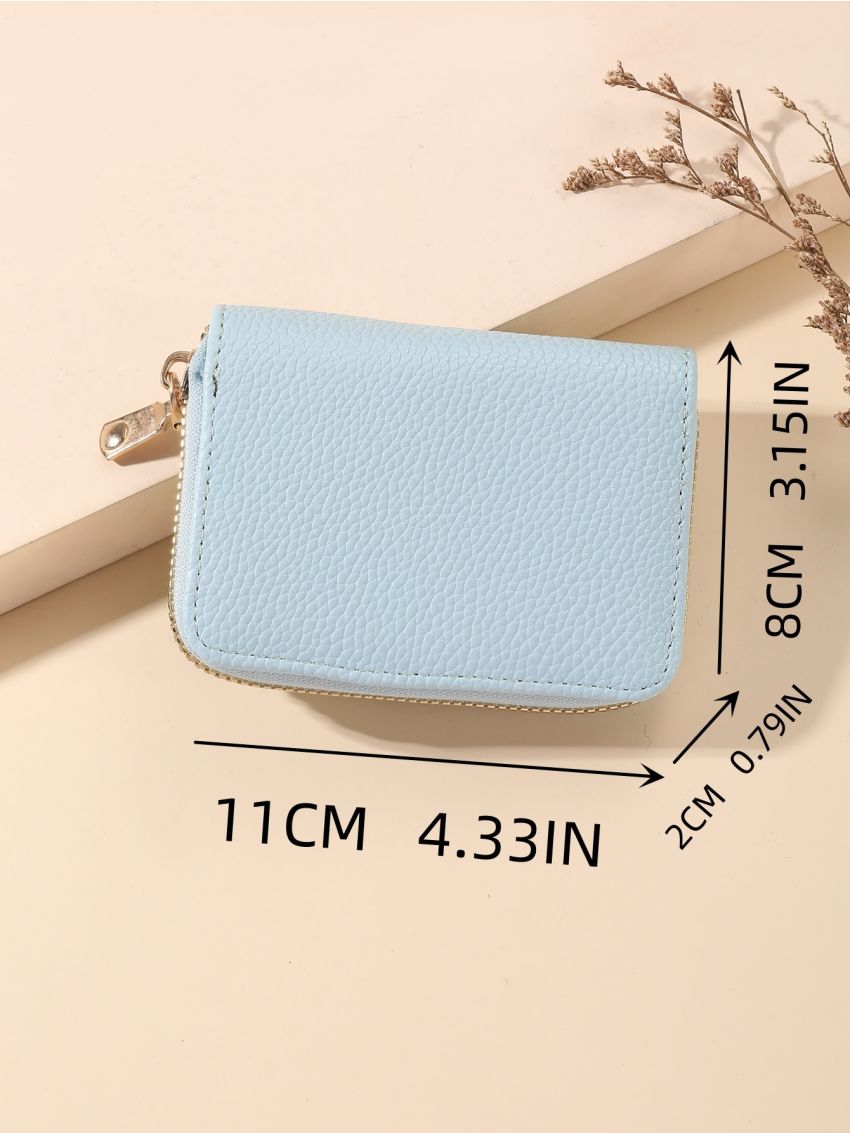 Litchi Embossed Card Holder