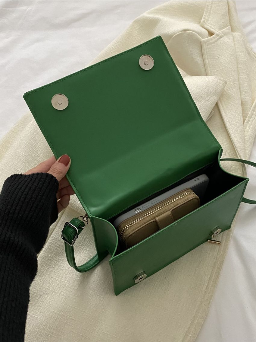 Mini Minimalist Flap Square Bag