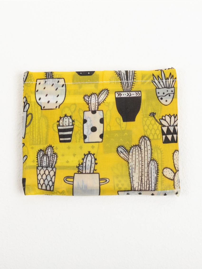 Cactus Pattern Shopper Bag