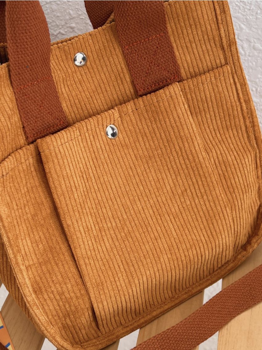 Pocket Front Square Bag