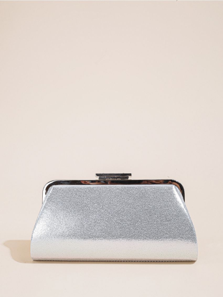 Rhinestone Decor Chain Evening Bag