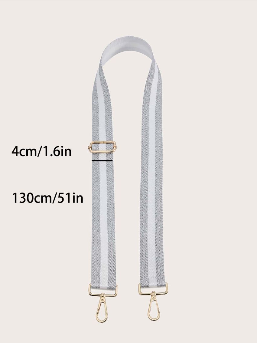 Striped Pattern Bag Strap