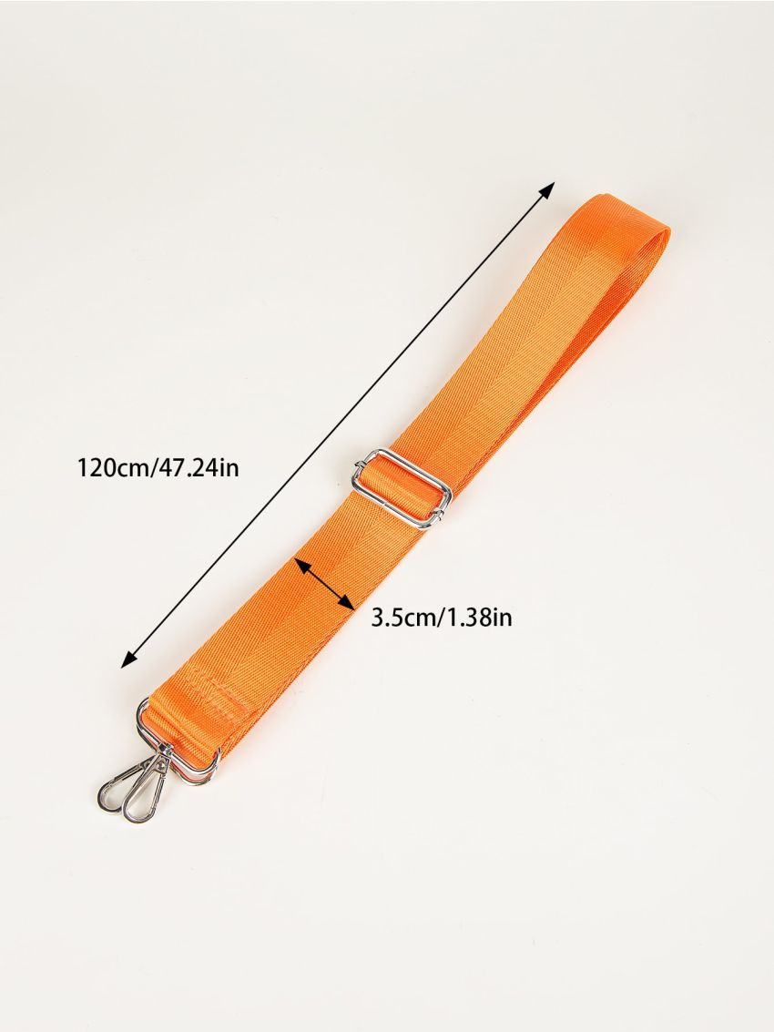 Minimalist Neon Orange Bag Strap