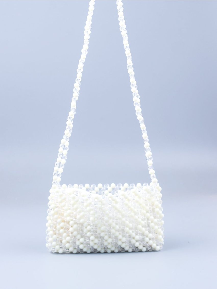 Mini Beaded Shoulder Bag