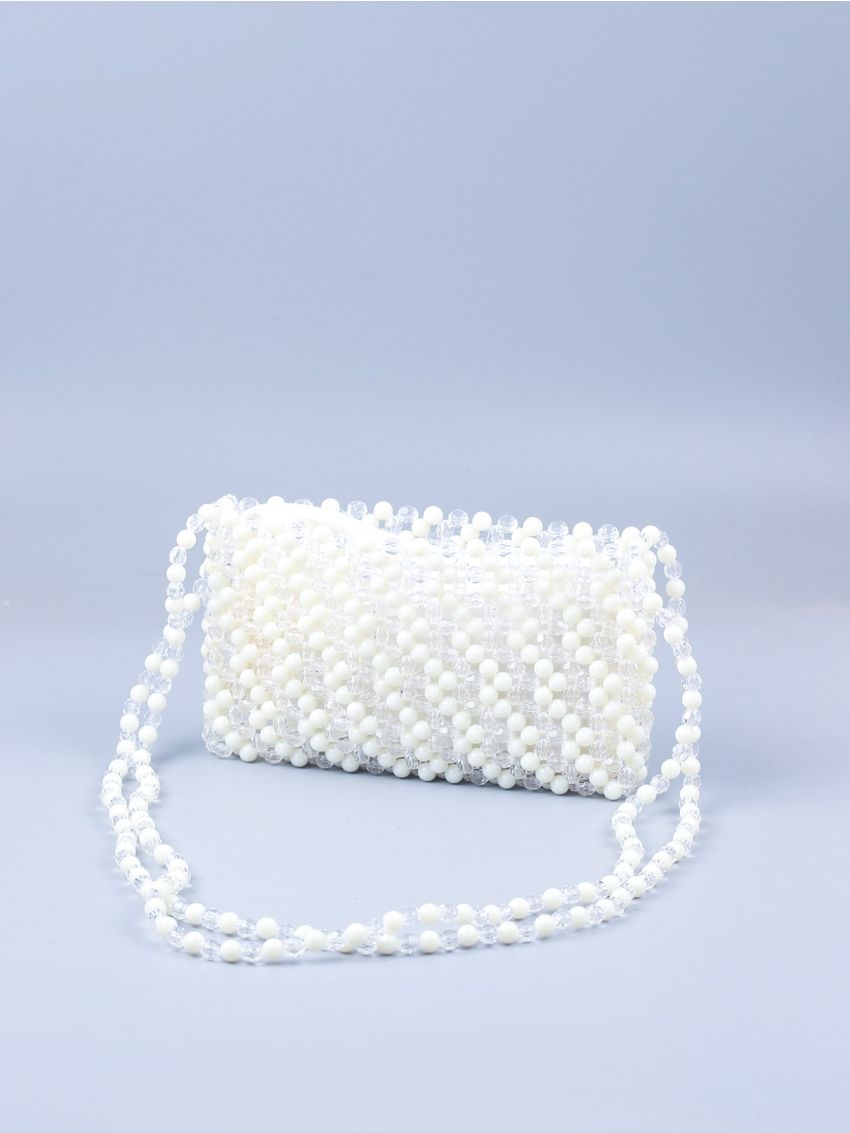 Mini Beaded Shoulder Bag