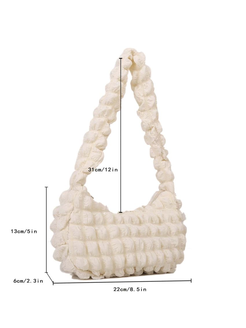 Geometric Pattern Hobo Bag