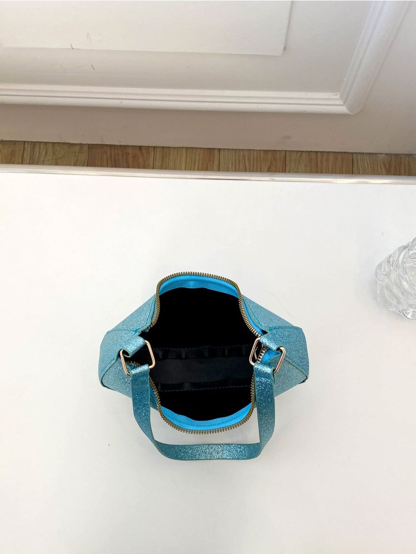 Glitter Minimalist Hobo Bag