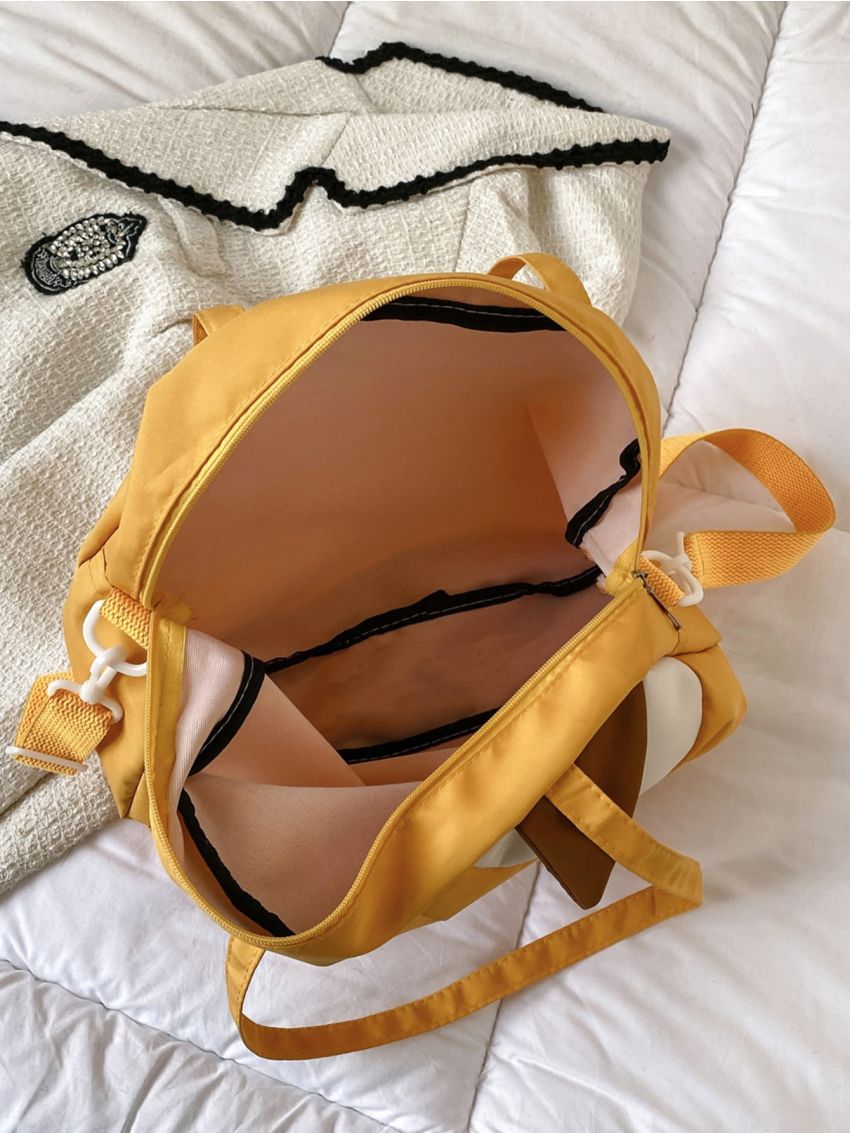 Cat Design Shopper Bag With Novelty Bag