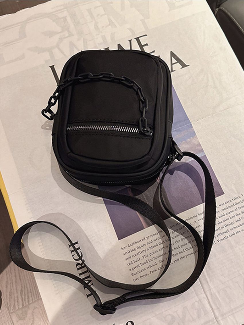 Mini Chain Decor Square Bag