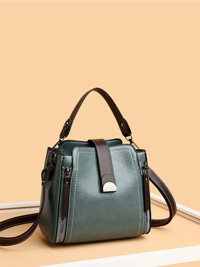 Mini Metal Decor Bucket Bag