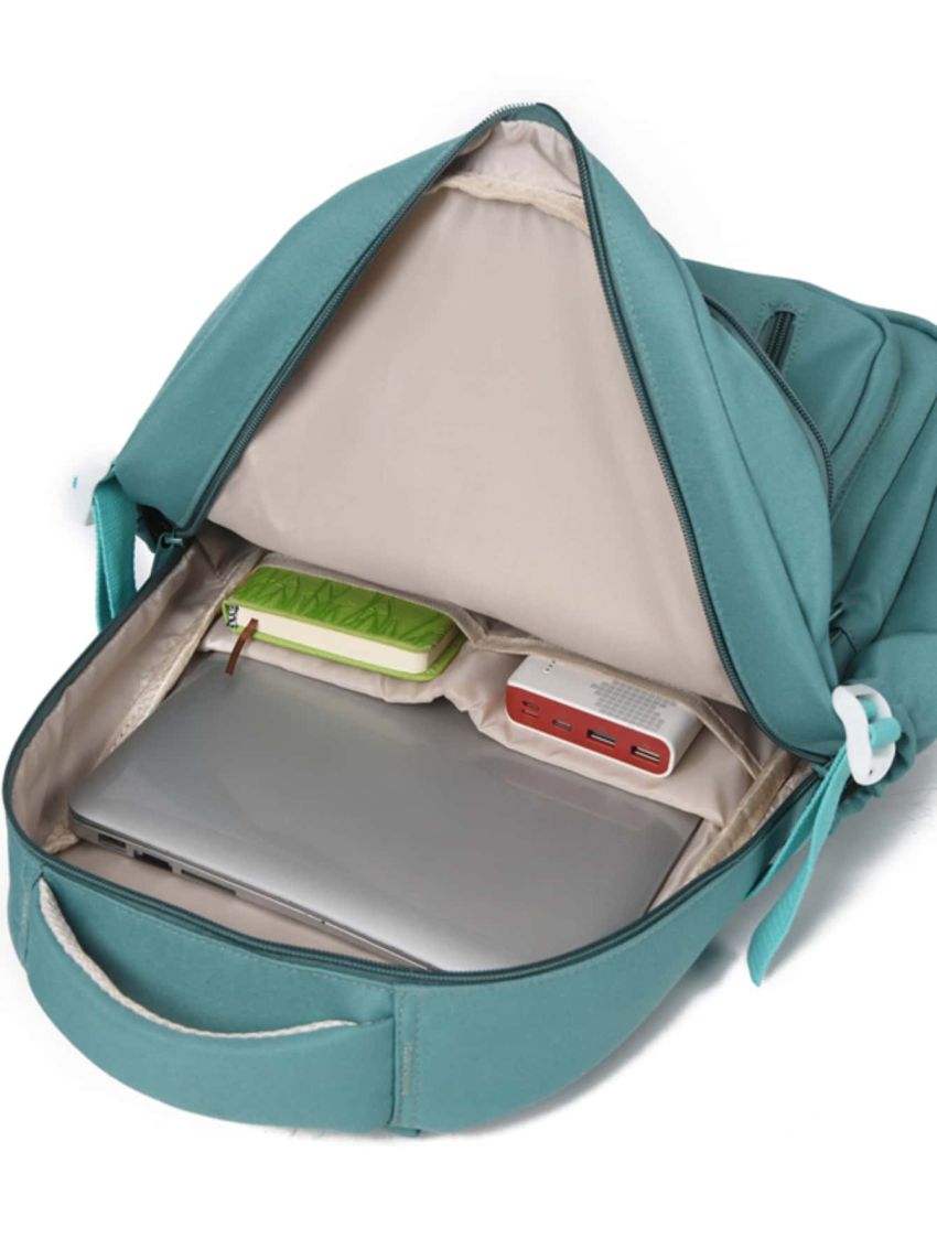 Letter Graphic Functional Backpack