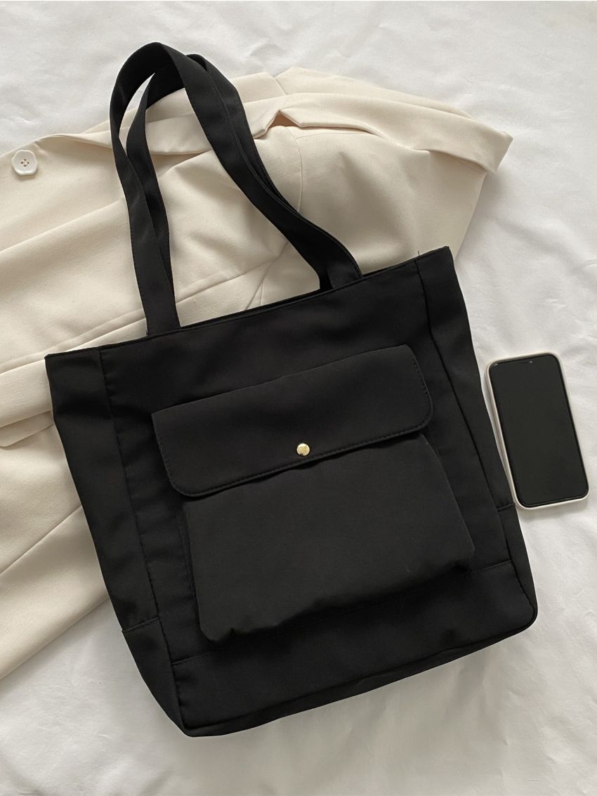 Minimalist Pocket Front Square Bag