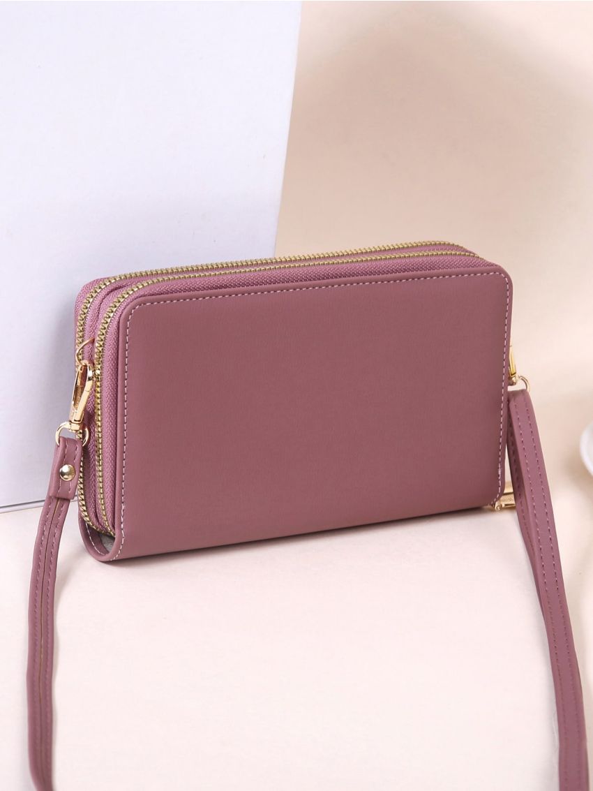 Letter Graphic Phone Wallet