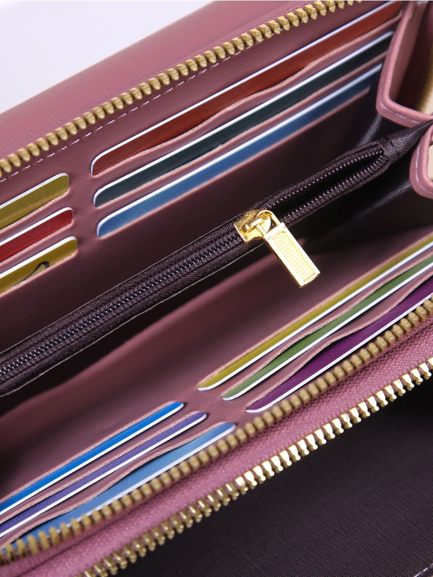 Letter Graphic Phone Wallet