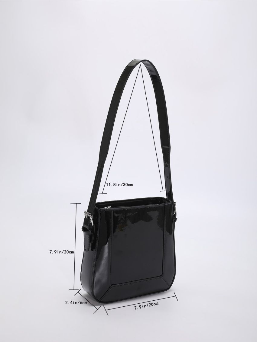 Mini Metallic Square Bag