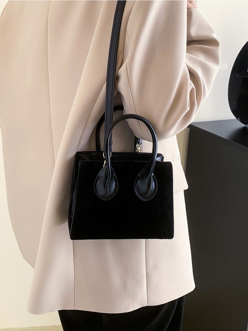 Mini Double Handle Square Bag