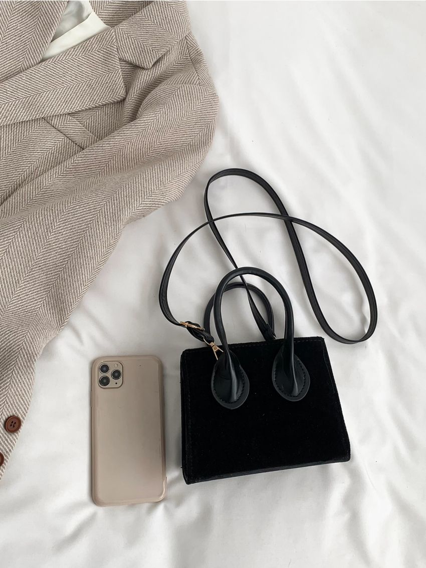 Mini Double Handle Square Bag